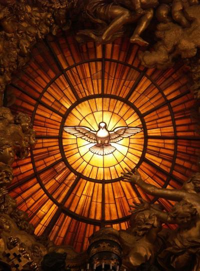 Gian Lorenzo Bernini, The Holy Spirit as a Dove,  Saint Peter’s Basilica, Rome (ca. 1660)
