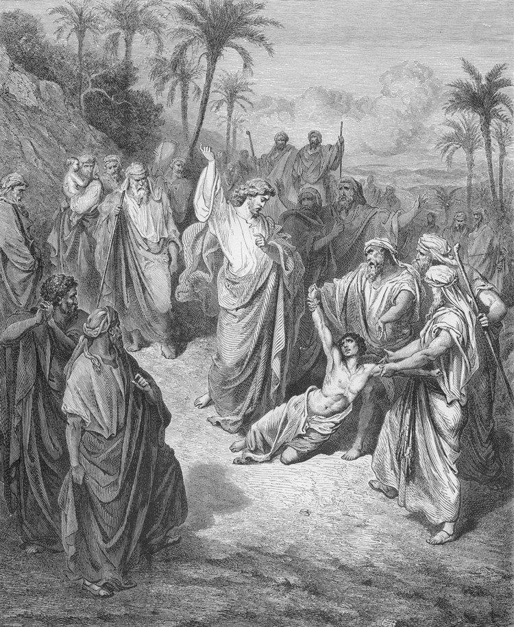 Jesus Heals Epileptic